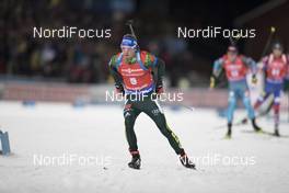 03.12.2017, Oestersund, Sweden, (SWE): Simon Schempp (GER) - IBU world cup biathlon, pursuit men, Oestersund (SWE). www.nordicfocus.com. © Manzoni/NordicFocus. Every downloaded picture is fee-liable.