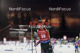 03.12.2017, Oestersund, Sweden, (SWE): Benedikt Doll (GER) - IBU world cup biathlon, pursuit men, Oestersund (SWE). www.nordicfocus.com. © Manzoni/NordicFocus. Every downloaded picture is fee-liable.