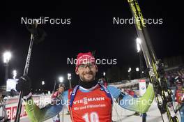 03.12.2017, Oestersund, Sweden, (SWE): Jakov Fak (SLO) - IBU world cup biathlon, pursuit men, Oestersund (SWE). www.nordicfocus.com. © Manzoni/NordicFocus. Every downloaded picture is fee-liable.