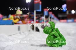 03.12.2017, Oestersund, Sweden, (SWE): Mascot  - IBU world cup biathlon, pursuit men, Oestersund (SWE). www.nordicfocus.com. © Tumashov/NordicFocus. Every downloaded picture is fee-liable.