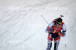 03.12.2017, Oestersund, Sweden, (SWE): Julian Eberhard (AUT) - IBU world cup biathlon, pursuit men, Oestersund (SWE). www.nordicfocus.com. © Tumashov/NordicFocus. Every downloaded picture is fee-liable.