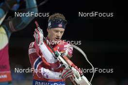 03.12.2017, Oestersund, Sweden, (SWE): Tarjei Boe (NOR) - IBU world cup biathlon, pursuit men, Oestersund (SWE). www.nordicfocus.com. © Manzoni/NordicFocus. Every downloaded picture is fee-liable.
