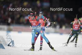 03.12.2017, Oestersund, Sweden, (SWE): Quentin Fillon Maillet (FRA) - IBU world cup biathlon, pursuit men, Oestersund (SWE). www.nordicfocus.com. © Manzoni/NordicFocus. Every downloaded picture is fee-liable.