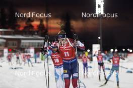 03.12.2017, Oestersund, Sweden, (SWE): Johannes Thingnes Boe (NOR) - IBU world cup biathlon, pursuit men, Oestersund (SWE). www.nordicfocus.com. © Manzoni/NordicFocus. Every downloaded picture is fee-liable.