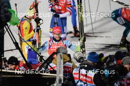 03.12.2017, Oestersund, Sweden, (SWE): Jakov Fak (SLO) - IBU world cup biathlon, pursuit men, Oestersund (SWE). www.nordicfocus.com. © Tumashov/NordicFocus. Every downloaded picture is fee-liable.
