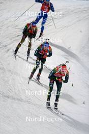 03.12.2017, Oestersund, Sweden, (SWE): Arnd Peiffer (GER) - IBU world cup biathlon, pursuit men, Oestersund (SWE). www.nordicfocus.com. © Tumashov/NordicFocus. Every downloaded picture is fee-liable.