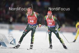 03.12.2017, Oestersund, Sweden, (SWE): Benedikt Doll (GER) - IBU world cup biathlon, pursuit men, Oestersund (SWE). www.nordicfocus.com. © Manzoni/NordicFocus. Every downloaded picture is fee-liable.
