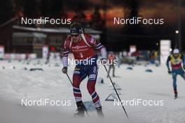 03.12.2017, Oestersund, Sweden, (SWE): Tarjei Boe (NOR) - IBU world cup biathlon, pursuit men, Oestersund (SWE). www.nordicfocus.com. © Manzoni/NordicFocus. Every downloaded picture is fee-liable.