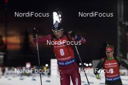 03.12.2017, Oestersund, Sweden, (SWE): Andrejs Rastorgujevs (LAT) - IBU world cup biathlon, pursuit men, Oestersund (SWE). www.nordicfocus.com. © Manzoni/NordicFocus. Every downloaded picture is fee-liable.