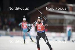 03.12.2017, Oestersund, Sweden, (SWE): Benjamin Weger (SUI) - IBU world cup biathlon, pursuit men, Oestersund (SWE). www.nordicfocus.com. © Manzoni/NordicFocus. Every downloaded picture is fee-liable.