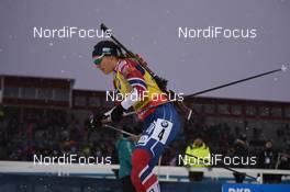03.12.2017, Oestersund, Sweden, (SWE): Synnoeve Solemdal (NOR) - IBU world cup biathlon, pursuit women, Oestersund (SWE). www.nordicfocus.com. © Tumashov/NordicFocus. Every downloaded picture is fee-liable.