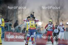 03.12.2017, Oestersund, Sweden, (SWE): Synnoeve Solemdal (NOR) - IBU world cup biathlon, pursuit women, Oestersund (SWE). www.nordicfocus.com. © Manzoni/NordicFocus. Every downloaded picture is fee-liable.
