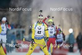 03.12.2017, Oestersund, Sweden, (SWE): Mona Brorsson (SWE) - IBU world cup biathlon, pursuit women, Oestersund (SWE). www.nordicfocus.com. © Manzoni/NordicFocus. Every downloaded picture is fee-liable.