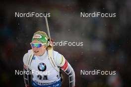 03.12.2017, Oestersund, Sweden, (SWE): Lisa Theresa Hauser (AUT) - IBU world cup biathlon, pursuit women, Oestersund (SWE). www.nordicfocus.com. © Tumashov/NordicFocus. Every downloaded picture is fee-liable.