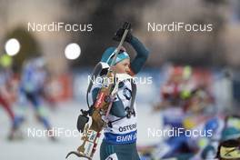 03.12.2017, Oestersund, Sweden, (SWE): Anastasiya Merkushyna (UKR) - IBU world cup biathlon, pursuit women, Oestersund (SWE). www.nordicfocus.com. © Manzoni/NordicFocus. Every downloaded picture is fee-liable.