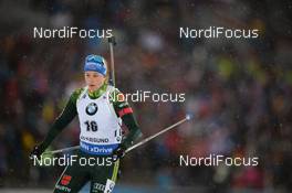 03.12.2017, Oestersund, Sweden, (SWE): Vanessa Hinz (GER) - IBU world cup biathlon, pursuit women, Oestersund (SWE). www.nordicfocus.com. © Tumashov/NordicFocus. Every downloaded picture is fee-liable.