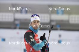 26.11.2017, Oestersund, Sweden, (SWE): Martin Fourcade (FRA) - IBU world cup biathlon, single mixed relay, Oestersund (SWE). www.nordicfocus.com. © Manzoni/NordicFocus. Every downloaded picture is fee-liable.