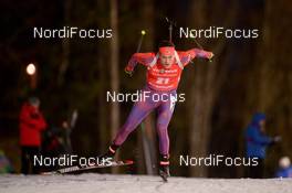 02.12.2017, Oestersund, Sweden, (SWE): Tim Burke (USA) - IBU world cup biathlon, sprint men, Oestersund (SWE). www.nordicfocus.com. © Tumashov/NordicFocus. Every downloaded picture is fee-liable.