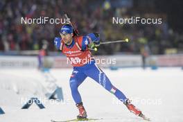 02.12.2017, Oestersund, Sweden, (SWE): Thomas Bormolini (ITA) - IBU world cup biathlon, sprint men, Oestersund (SWE). www.nordicfocus.com. © Manzoni/NordicFocus. Every downloaded picture is fee-liable.
