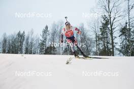 02.12.2017, Oestersund, Sweden, (SWE): Lorenz Waeger (AUT) - IBU world cup biathlon, sprint men, Oestersund (SWE). www.nordicfocus.com. © Manzoni/NordicFocus. Every downloaded picture is fee-liable.