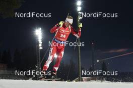 02.12.2017, Oestersund, Sweden, (SWE): Scott Gow (CAN) - IBU world cup biathlon, sprint men, Oestersund (SWE). www.nordicfocus.com. © Manzoni/NordicFocus. Every downloaded picture is fee-liable.