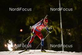 02.12.2017, Oestersund, Sweden, (SWE): Martin Otcenas (SVK) - IBU world cup biathlon, sprint men, Oestersund (SWE). www.nordicfocus.com. © Tumashov/NordicFocus. Every downloaded picture is fee-liable.