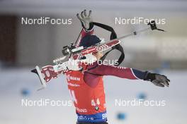 02.12.2017, Oestersund, Sweden, (SWE): Andrejs Rastorgujevs (LAT) - IBU world cup biathlon, sprint men, Oestersund (SWE). www.nordicfocus.com. © Manzoni/NordicFocus. Every downloaded picture is fee-liable.
