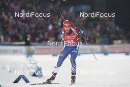 02.12.2017, Oestersund, Sweden, (SWE): Michal Slesingr (CZE) - IBU world cup biathlon, sprint men, Oestersund (SWE). www.nordicfocus.com. © Manzoni/NordicFocus. Every downloaded picture is fee-liable.