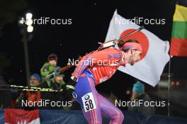 02.12.2017, Oestersund, Sweden, (SWE): Sean Doherty (USA) - IBU world cup biathlon, sprint men, Oestersund (SWE). www.nordicfocus.com. © Tumashov/NordicFocus. Every downloaded picture is fee-liable.