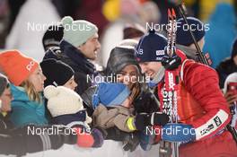 02.12.2017, Oestersund, Sweden, (SWE): Emil Hegle Svendsen (NOR) - IBU world cup biathlon, sprint men, Oestersund (SWE). www.nordicfocus.com. © Tumashov/NordicFocus. Every downloaded picture is fee-liable.