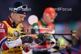 02.12.2017, Oestersund, Sweden, (SWE): Johannes Thingnes Boe (NOR) - IBU world cup biathlon, sprint men, Oestersund (SWE). www.nordicfocus.com. © Tumashov/NordicFocus. Every downloaded picture is fee-liable.