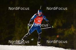 02.12.2017, Oestersund, Sweden, (SWE): Kalev Ermits (EST) - IBU world cup biathlon, sprint men, Oestersund (SWE). www.nordicfocus.com. © Tumashov/NordicFocus. Every downloaded picture is fee-liable.