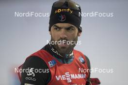 02.12.2017, Oestersund, Sweden, (SWE): Simon Fourcade (FRA) - IBU world cup biathlon, sprint men, Oestersund (SWE). www.nordicfocus.com. © Manzoni/NordicFocus. Every downloaded picture is fee-liable.