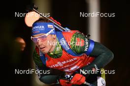02.12.2017, Oestersund, Sweden, (SWE): Simon Schempp (GER) - IBU world cup biathlon, sprint men, Oestersund (SWE). www.nordicfocus.com. © Tumashov/NordicFocus. Every downloaded picture is fee-liable.