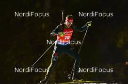 02.12.2017, Oestersund, Sweden, (SWE): Johannes Kuehn (GER) - IBU world cup biathlon, sprint men, Oestersund (SWE). www.nordicfocus.com. © Tumashov/NordicFocus. Every downloaded picture is fee-liable.