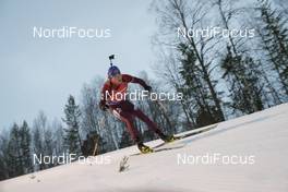02.12.2017, Oestersund, Sweden, (SWE): Anton Babikov (RUS) - IBU world cup biathlon, sprint men, Oestersund (SWE). www.nordicfocus.com. © Manzoni/NordicFocus. Every downloaded picture is fee-liable.