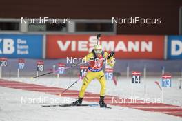 02.12.2017, Oestersund, Sweden, (SWE): Jesper Nelin (SWE) - IBU world cup biathlon, sprint men, Oestersund (SWE). www.nordicfocus.com. © Manzoni/NordicFocus. Every downloaded picture is fee-liable.