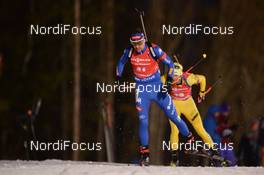 02.12.2017, Oestersund, Sweden, (SWE): Dominik Windisch (ITA) - IBU world cup biathlon, sprint men, Oestersund (SWE). www.nordicfocus.com. © Tumashov/NordicFocus. Every downloaded picture is fee-liable.