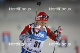 01.12.2017, Oestersund, Sweden, (SWE): Baiba Bendika (LAT) - IBU world cup biathlon, sprint women, Oestersund (SWE). www.nordicfocus.com. © Manzoni/NordicFocus. Every downloaded picture is fee-liable.