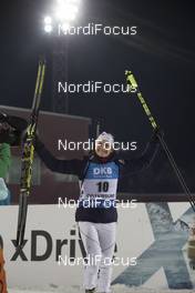 01.12.2017, Oestersund, Sweden, (SWE): Justine Braisaz (FRA) - IBU world cup biathlon, sprint women, Oestersund (SWE). www.nordicfocus.com. © Manzoni/NordicFocus. Every downloaded picture is fee-liable.