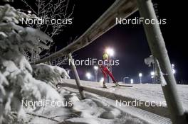 01.12.2017, Oestersund, Sweden, (SWE): Yan Zhang (CHN) - IBU world cup biathlon, sprint women, Oestersund (SWE). www.nordicfocus.com. © Manzoni/NordicFocus. Every downloaded picture is fee-liable.
