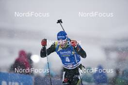 09.12.2017, Hochfilzen, Austria (AUT): Simon Schempp (GER) -  IBU world cup biathlon, pursuit men, Hochfilzen (AUT). www.nordicfocus.com. © Manzoni/NordicFocus. Every downloaded picture is fee-liable.