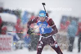 09.12.2017, Hochfilzen, Austria (AUT): Anton Shipulin (RUS) -  IBU world cup biathlon, pursuit men, Hochfilzen (AUT). www.nordicfocus.com. © Manzoni/NordicFocus. Every downloaded picture is fee-liable.