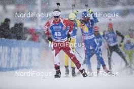 09.12.2017, Hochfilzen, Austria (AUT): Scott Gow (CAN) -  IBU world cup biathlon, pursuit men, Hochfilzen (AUT). www.nordicfocus.com. © Manzoni/NordicFocus. Every downloaded picture is fee-liable.