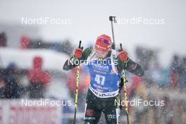 09.12.2017, Hochfilzen, Austria (AUT): Benedikt Doll (GER) -  IBU world cup biathlon, pursuit men, Hochfilzen (AUT). www.nordicfocus.com. © Manzoni/NordicFocus. Every downloaded picture is fee-liable.