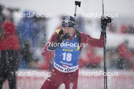 09.12.2017, Hochfilzen, Austria (AUT): Andrejs Rastorgujevs (LAT) -  IBU world cup biathlon, pursuit men, Hochfilzen (AUT). www.nordicfocus.com. © Manzoni/NordicFocus. Every downloaded picture is fee-liable.