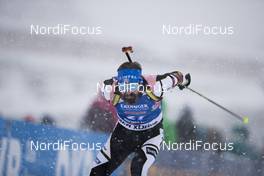 09.12.2017, Hochfilzen, Austria (AUT): Michael Roesch (BEL) -  IBU world cup biathlon, pursuit men, Hochfilzen (AUT). www.nordicfocus.com. © Manzoni/NordicFocus. Every downloaded picture is fee-liable.