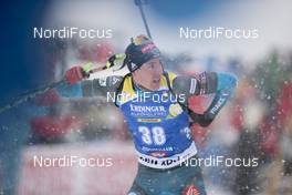 09.12.2017, Hochfilzen, Austria (AUT): Quentin Fillon Maillet (FRA) -  IBU world cup biathlon, pursuit men, Hochfilzen (AUT). www.nordicfocus.com. © Manzoni/NordicFocus. Every downloaded picture is fee-liable.