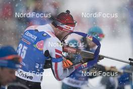 09.12.2017, Hochfilzen, Austria (AUT): Simon Eder (AUT) -  IBU world cup biathlon, pursuit men, Hochfilzen (AUT). www.nordicfocus.com. © Manzoni/NordicFocus. Every downloaded picture is fee-liable.