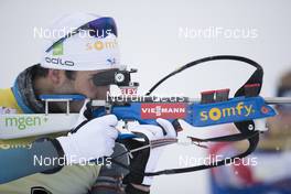 09.12.2017, Hochfilzen, Austria (AUT): Martin Fourcade (FRA) -  IBU world cup biathlon, pursuit men, Hochfilzen (AUT). www.nordicfocus.com. © Manzoni/NordicFocus. Every downloaded picture is fee-liable.